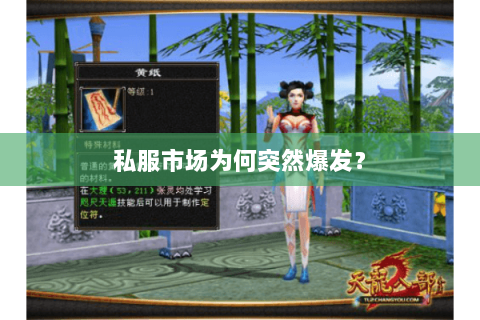 私服市场为何突然爆发? 私服市场为何突然爆发?