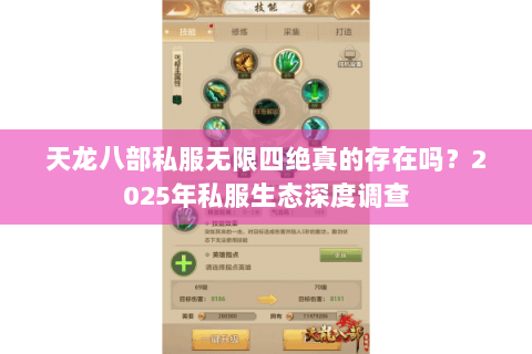 天龙八部私服无限四绝真的存在吗?2025年私服生态深度调查 天龙八部私服无限四绝真的存在吗?2025年私服生态深度调查