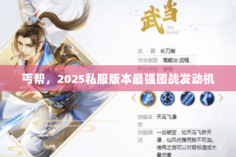 丐帮,2025私服版本最强团战发动机 丐帮,2025私服版本最强团战发动机