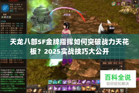 天龙八部SF金牌指挥如何突破战力天花板?2025实战技巧大公开 天龙八部SF金牌指挥如何突破战力天花板?2025实战技巧大公开