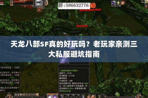 天龙八部SF真的好玩吗?老玩家亲测三大私服避坑指南 天龙八部SF真的好玩吗?老玩家亲测三大私服避坑指南
