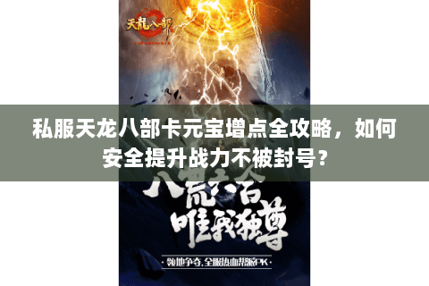 私服天龙八部卡元宝增点全攻略,如何安全提升战力不被封号? 私服天龙八部卡元宝增点全攻略,如何安全提升战力不被封号?