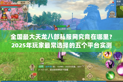 全国最大天龙八部私服网究竟在哪里?2025年玩家最常选择的五个平台实测 全国最大天龙八部私服网究竟在哪里?2025年玩家最常选择的五个平台实测