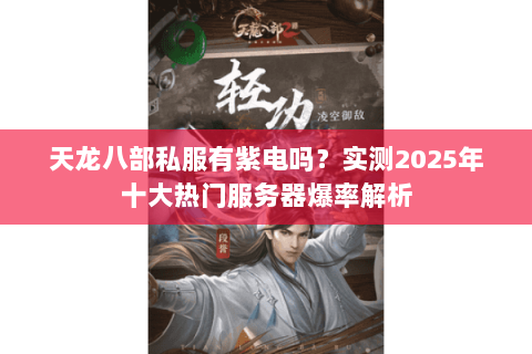天龙八部私服有紫电吗?实测2025年十大热门服务器爆率解析 天龙八部私服有紫电吗?实测2025年十大热门服务器爆率解析