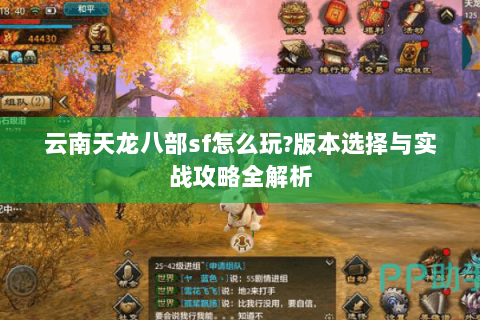 云南天龙八部sf怎么玩?版本选择与实战攻略全解析 云南天龙八部sf怎么玩?版本选择与实战攻略全解析