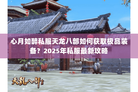 心月如醉私服天龙八部如何获取极品装备？2025年私服最新攻略