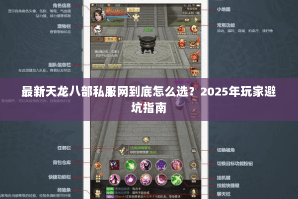 最新天龙八部私服网到底怎么选？2025年玩家避坑指南