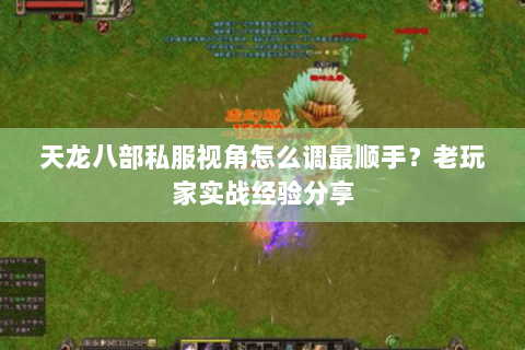 天龙八部私服视角怎么调最顺手？老玩家实战经验分享