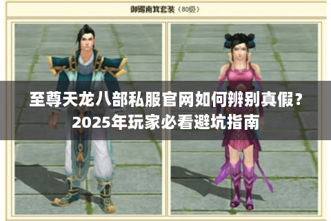 至尊天龙八部私服官网如何辨别真假?2025年玩家必看避坑指南 至尊天龙八部私服官网如何辨别真假?2025年玩家必看避坑指南