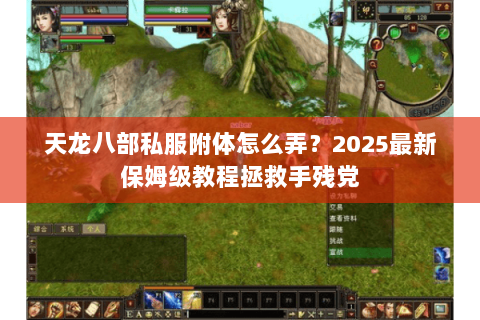 天龙八部私服附体怎么弄？2025最新保姆级教程拯救手残党