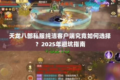 天龙八部私服纯洁客户端究竟如何选择?2025年避坑指南 天龙八部私服纯洁客户端究竟如何选择?2025年避坑指南