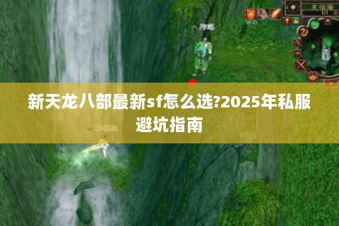 新天龙八部最新sf怎么选?2025年私服避坑指南 新天龙八部最新sf怎么选?2025年私服避坑指南