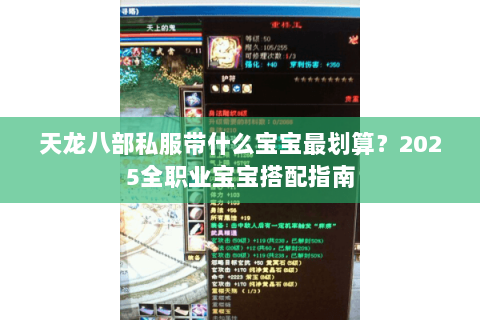 天龙八部私服带什么宝宝最划算?2025全职业宝宝搭配指南 天龙八部私服带什么宝宝最划算?2025全职业宝宝搭配指南