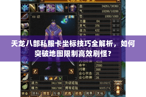 天龙八部私服卡坐标技巧全解析，如何突破地图限制高效刷怪？