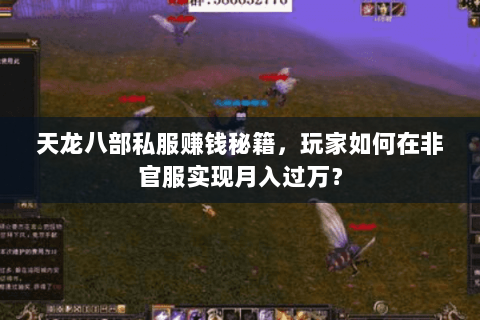 天龙八部私服赚钱秘籍,玩家如何在非官服实现月入过万? 天龙八部私服赚钱秘籍,玩家如何在非官服实现月入过万?