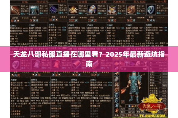 天龙八部私服直播在哪里看?2025年最新避坑指南 天龙八部私服直播在哪里看?2025年最新避坑指南
