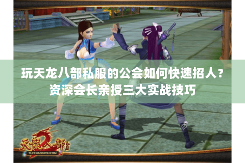 玩天龙八部私服的公会如何快速招人？资深会长亲授三大实战技巧