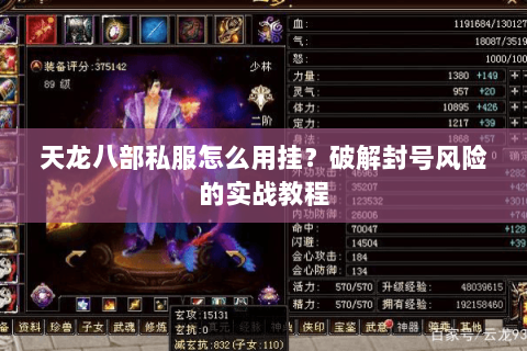 天龙八部私服怎么用挂?破解封号风险的实战教程 天龙八部私服怎么用挂?破解封号风险的实战教程