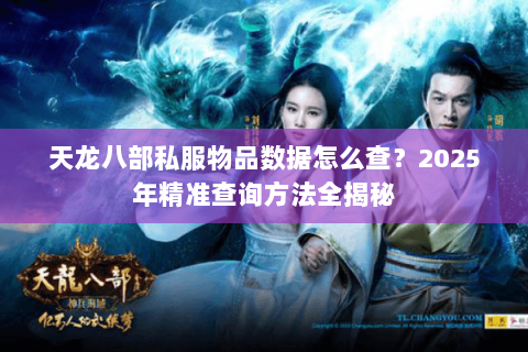 天龙八部私服物品数据怎么查?2025年精准查询方法全揭秘 天龙八部私服物品数据怎么查?2025年精准查询方法全揭秘