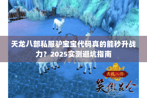 天龙八部私服驴宝宝代码真的能秒升战力?2025实测避坑指南 天龙八部私服驴宝宝代码真的能秒升战力?2025实测避坑指南