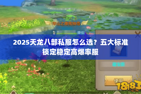 2025天龙八部私服怎么选?五大标准锁定稳定高爆率服 2025天龙八部私服怎么选?五大标准锁定稳定高爆率服
