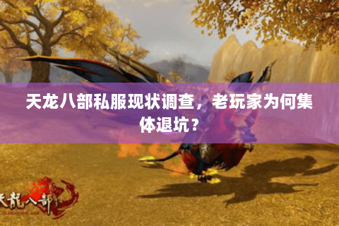 天龙八部私服现状调查,老玩家为何集体退坑? 天龙八部私服现状调查,老玩家为何集体退坑?