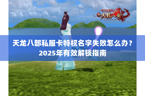 天龙八部私服卡特权名字失败怎么办？2025年有效解锁指南