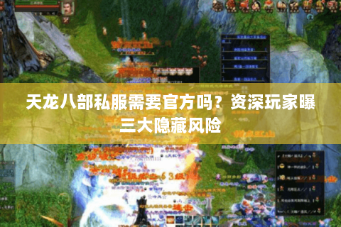 天龙八部私服需要官方吗?资深玩家曝三大隐藏风险 天龙八部私服需要官方吗?资深玩家曝三大隐藏风险