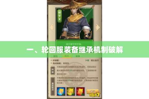 一、轮回服装备继承机制破解 一、轮回服装备继承机制破解