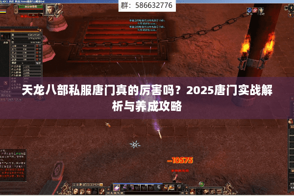 天龙八部私服唐门真的厉害吗?2025唐门实战解析与养成攻略 天龙八部私服唐门真的厉害吗?2025唐门实战解析与养成攻略