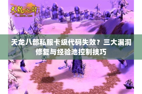天龙八部私服卡级代码失效?三大漏洞修复与经验池控制技巧 天龙八部私服卡级代码失效?三大漏洞修复与经验池控制技巧