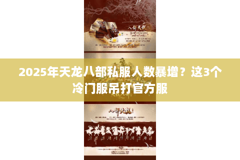 2025年天龙八部私服人数暴增?这3个冷门服吊打官方服 2025年天龙八部私服人数暴增?这3个冷门服吊打官方服