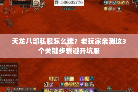 天龙八部私服怎么选?老玩家亲测这3个关键步骤避开坑服 天龙八部私服怎么选?老玩家亲测这3个关键步骤避开坑服