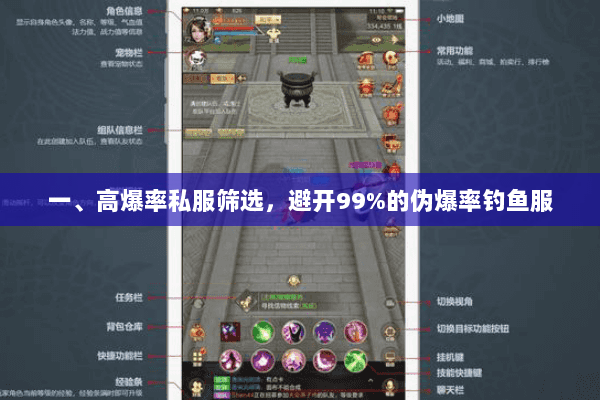 一、高爆率私服筛选，避开99%的伪爆率钓鱼服