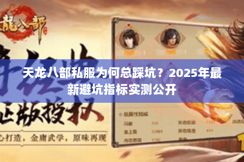 天龙八部私服为何总踩坑?2025年最新避坑指标实测公开 天龙八部私服为何总踩坑?2025年最新避坑指标实测公开
