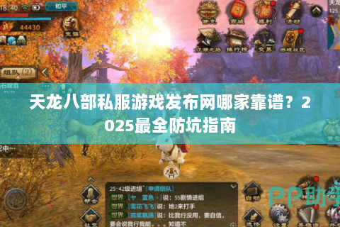 天龙八部私服游戏发布网哪家靠谱？2025最全防坑指南