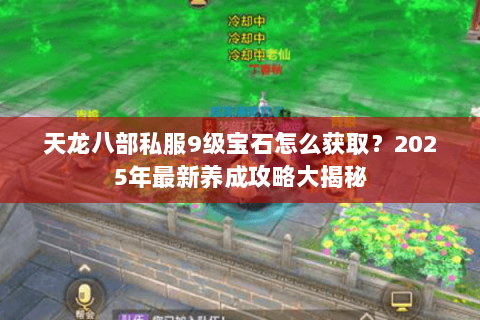 天龙八部私服9级宝石怎么获取?2025年最新养成攻略大揭秘 天龙八部私服9级宝石怎么获取?2025年最新养成攻略大揭秘