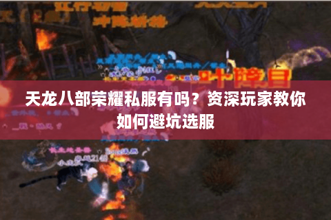 天龙八部荣耀私服有吗?资深玩家教你如何避坑选服 天龙八部荣耀私服有吗?资深玩家教你如何避坑选服
