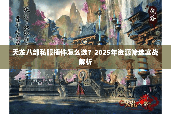 天龙八部私服插件怎么选？2025年资源筛选实战解析