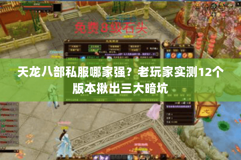 天龙八部私服哪家强?老玩家实测12个版本揪出三大暗坑 天龙八部私服哪家强?老玩家实测12个版本揪出三大暗坑