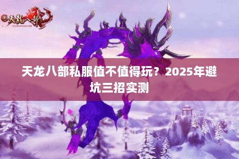 天龙八部私服值不值得玩?2025年避坑三招实测 天龙八部私服值不值得玩?2025年避坑三招实测