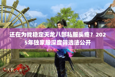 还在为找稳定天龙八部私服头疼？2025年独家服深度筛选法公开