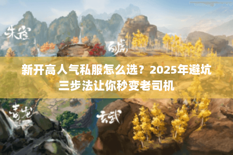 新开高人气私服怎么选？2025年避坑三步法让你秒变老司机