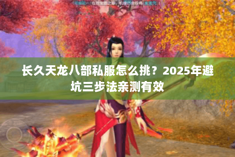 长久天龙八部私服怎么挑？2025年避坑三步法亲测有效