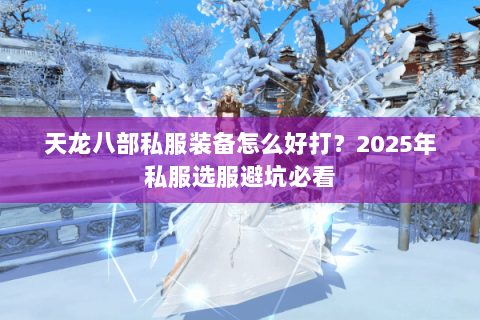 天龙八部私服装备怎么好打?2025年私服选服避坑必看 天龙八部私服装备怎么好打?2025年私服选服避坑必看
