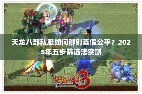 天龙八部私服如何辨别真假公平?2025年五步筛选法实测 天龙八部私服如何辨别真假公平?2025年五步筛选法实测