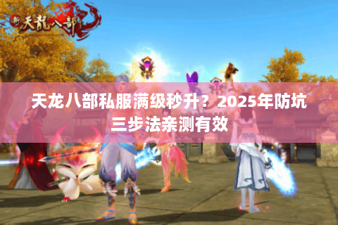 天龙八部私服满级秒升?2025年防坑三步法亲测有效 天龙八部私服满级秒升?2025年防坑三步法亲测有效