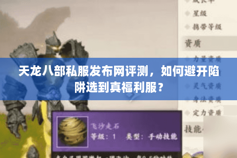 天龙八部私服发布网评测,如何避开陷阱选到真福利服? 天龙八部私服发布网评测,如何避开陷阱选到真福利服?