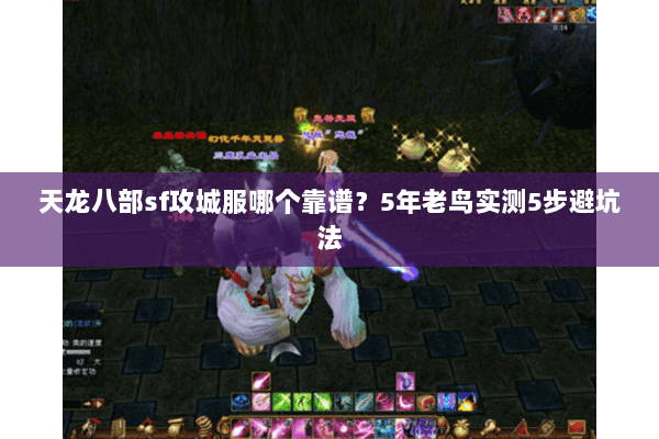 天龙八部sf攻城服哪个靠谱?5年老鸟实测5步避坑法 天龙八部sf攻城服哪个靠谱?5年老鸟实测5步避坑法