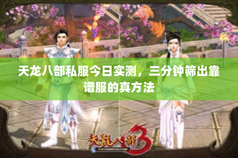 天龙八部私服今日实测,三分钟筛出靠谱服的真方法 天龙八部私服今日实测,三分钟筛出靠谱服的真方法